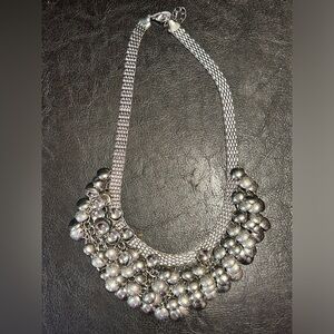 Avenue Silvertone necklace